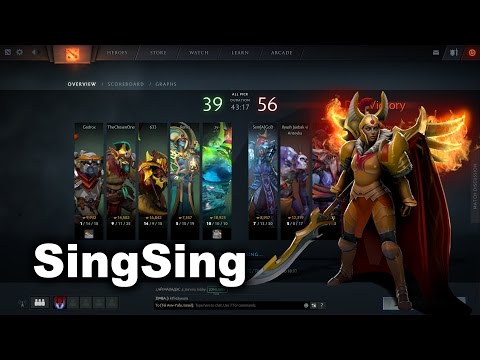 SingSing Crazy Legion Commander Dota 2
