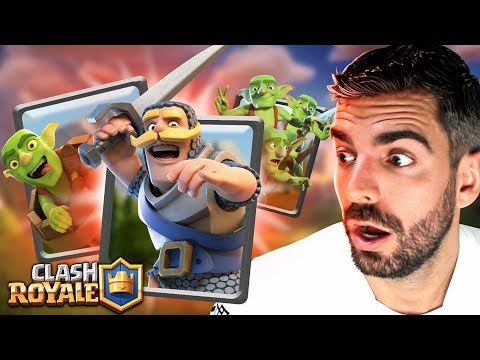 USEI O NOVO LOG BAIT NO CLASH ROYALE!