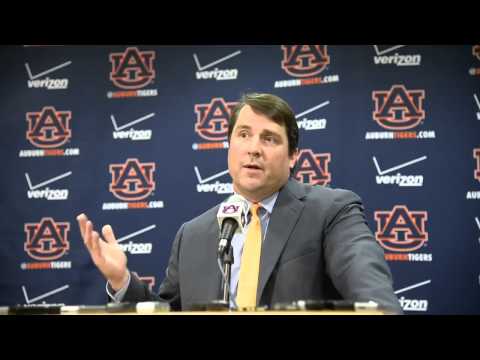 Will Muschamp introduced as Auburn's defensive coordinator