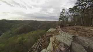 preview picture of video 'Breaks Interstate Park - Stateline Overlook - Time-lapse'