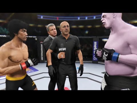 Bruce Lee vs. Lord Prunus (EA Sports UFC 2)