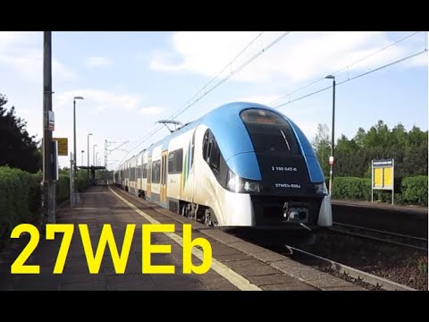 Przyjazd i Odjazd Elf-a 27WEb-006 na stacji Myszków Nowa Wieś