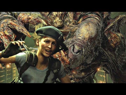 RESIDENT EVIL 3 Remake - All Nemesis Transformations & Weapons (4K 60FPS)