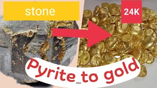 How to Separate Gold from Pyrite
