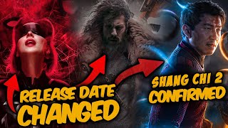 Shang Chi 2 Release Date Confirmed! Kraven the Hunter & Madam Web Release Date Changed! and ...