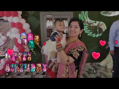 Glimpses of Darshini's 1st Birthday Party || First Birthday Party