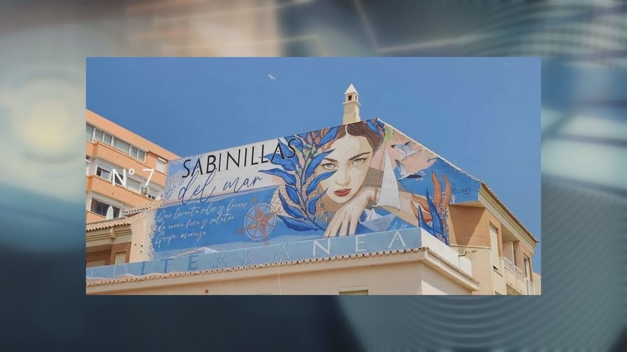 La tilde de Málaga, resalta los mejores murales de la provincia