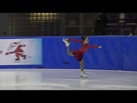 13th Santa Claus Cup 2019: Lujza Kovács Budai(HUN) - Mini Cubs girls ISU 8 Free Skating