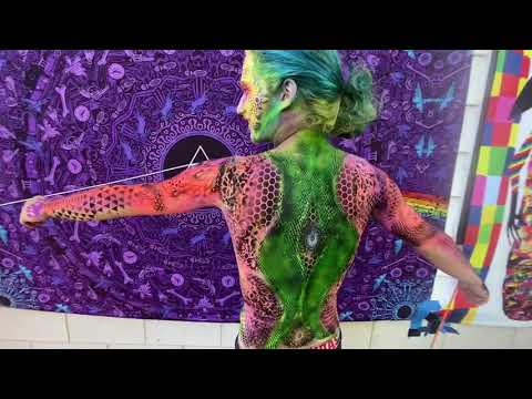 FuturisticFacepaint.com video.