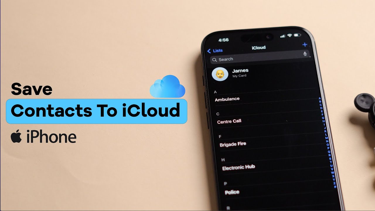 How To Save iPhone Contacts To iCloud?