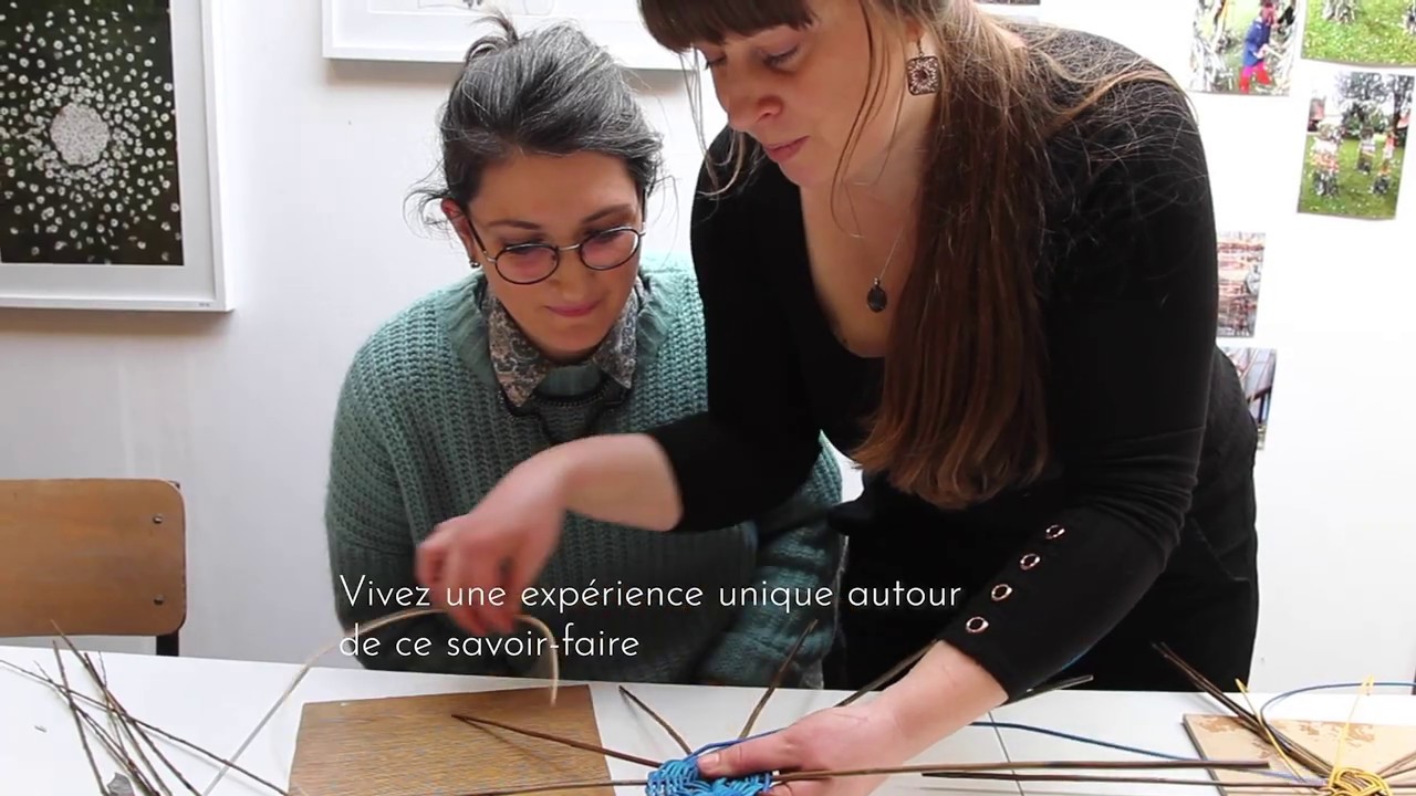 Fabriquez votre cache-pot en vannerie - Vidéo