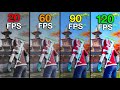 FPS Comparison Testing 20FPS Vs 120FPS On PUBG MOBILE