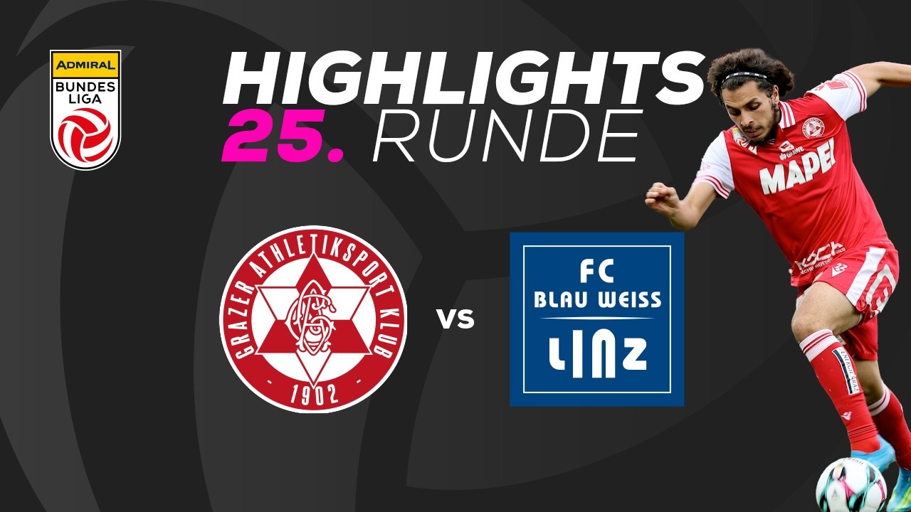 Grazer AK 1902 vs Blau Weiss Linz Highlights