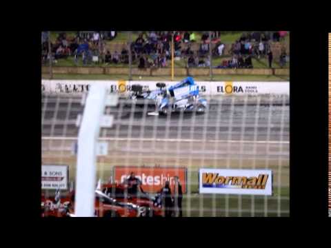 Perth Motorplex | Callum Williamson & Jason Boland Huge Crash