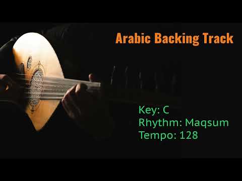 Maqsum C 128 bpm | Arabic Backing Track for improvisation, taqasim practice