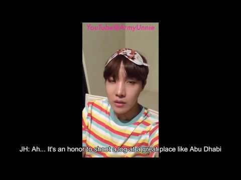 [KOR/ENG] 160325 제이홉 (J-hope) Bette HuMatthews