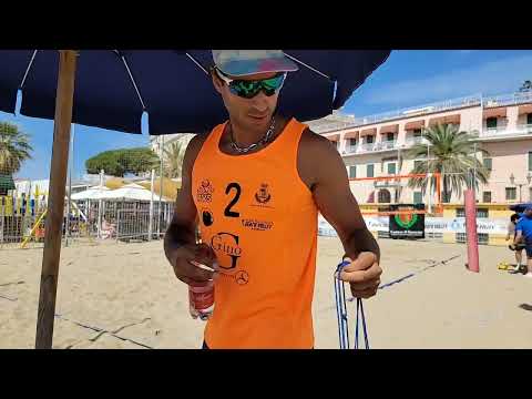 Campionato Italiano Assoluto Sanremo   Ottavi Di Finale Vincenti R  Giumelli & S  Seregni VS A  Lupo