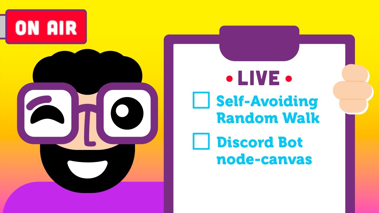 Coding Train Live: Self-Avoiding Walk and Discord bot