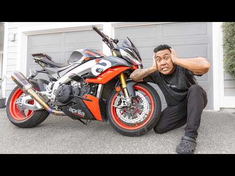 I bought my dream motorcycle and crashed it