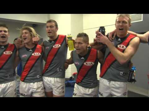 Watch the boys celebrate the Round 16 win against the Power