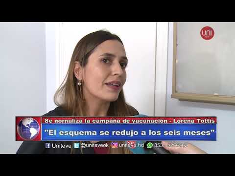 SE NORMALIZA LA VACUNACIÓN