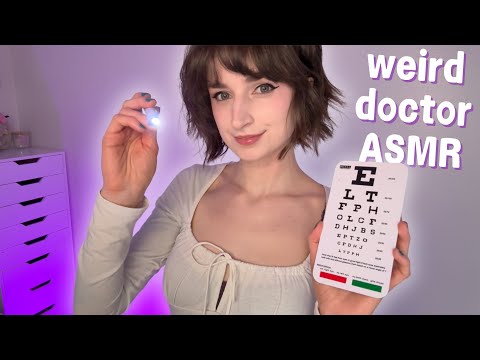 Weird Doctor Eye Exam ASMR Roleplay