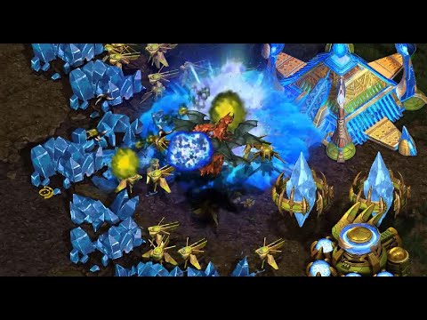 1440p! Beast (Z) v YSC (P) on Neo Sylphid - StarCraft - Brood War REMASTERED - 2021