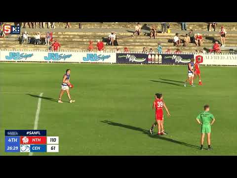 Rd 3 SANFL Snapshot - Central's Aiden Grace unleashes a torpedo after final siren