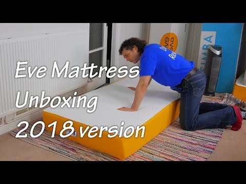 eve mattress 2018 unboxing