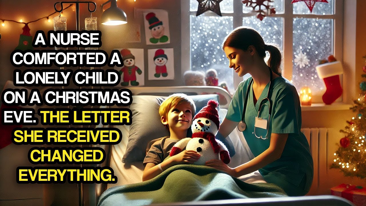 A Nurse Comforted A Lonely Child On Christmas Eve. The Letter She Received Changed Everything.