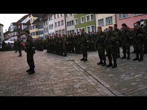 Eindrücklicher Auftritt der Armee in Wil