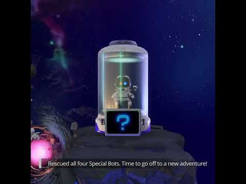 ASTRO's PLAYROOM Trophies  -  Four The Player Silver  Trophy DLC 2 #short #shorts (1080*1080px