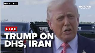 'We CAN'T let that happen': Trump on DHS funding 