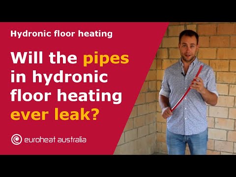 Hydronic floor heating: Will the pipes in hydronic floor heating ever leak?