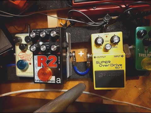 AMT R2 + Boss SD-1 Metal  AMT Rectifier + Boss Super Overdrive