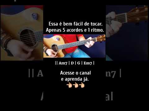 Move As Águas- Comunidade de Nilópolis | Violão Tutorial #shorts