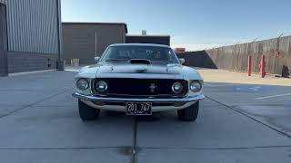1969 Ford Mustang Fastback Mach 1 R-Code 428 CJ Front Turn Signal Operation