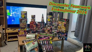 Discounter Feuerwerk Einkaufstour 2024/25 in Berlin mit Lidl, Aldi und Penny  - SilvesterRDY