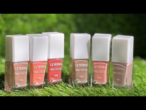 LE VERNIS Nail Pants || Beautiful Nail polishes