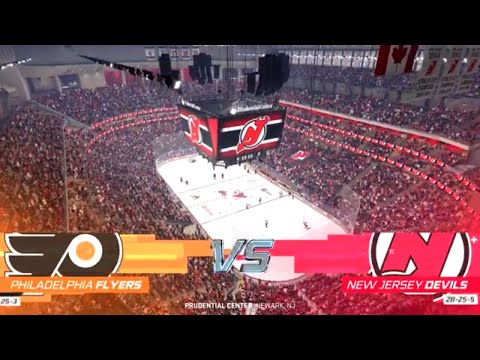 NHL 23 Gameplay (PS5) - Philadelphia Flyers vs New Jersey Devils