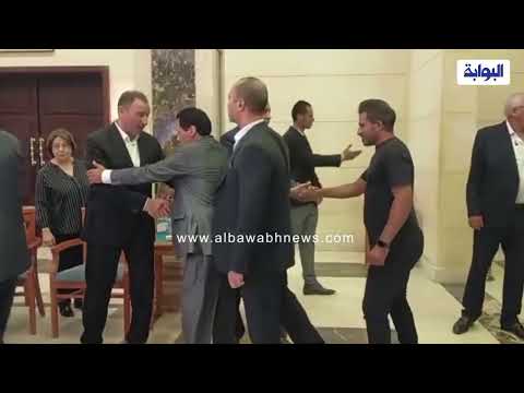 مجدى عبد الغنى ومتعب وفضل ومعوض في عزاء شقيقة محمود الخطيب