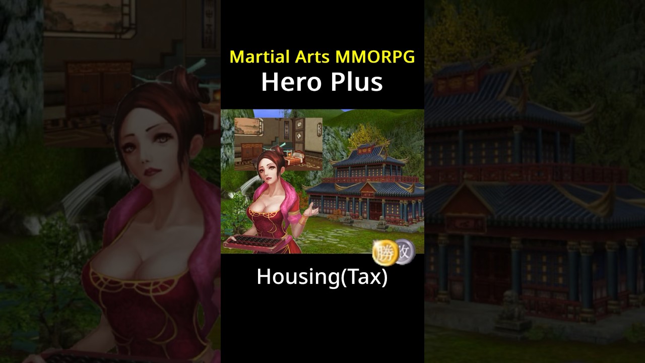 Protect my house by paying taxes! hero plus #games #gaming #mmorpg #martialarts