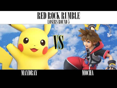 Red Rock Rumble Monthly #5 - Maydray (Pikachu) VS. Mocha (Sora) - Losers Round 5 - SSBU