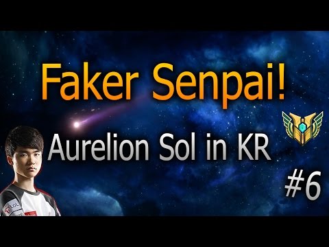 Faker plays AURELION SOL! - Game Highlights