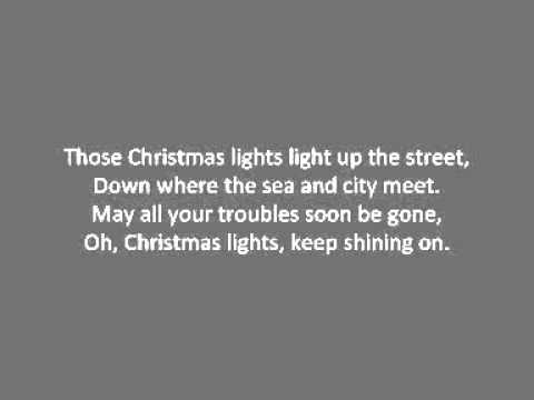 Coldplay - Christmas Lights Lyrics