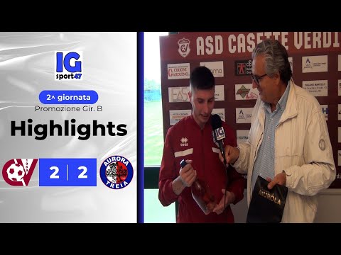 Casette Verdini-Aurora Treia 2-2 (Promozione Gir. B)