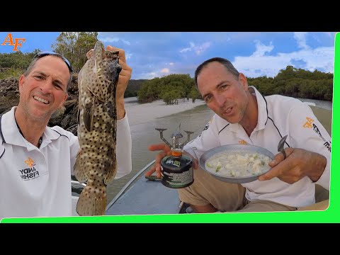 Minimal Gear - Solo Boat Camping - So many fish - Delicious Catch and Cook EP.507