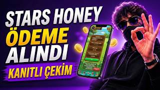 STARS HONEY ÖDEME ALDIM! ( Şuanlık ) Canlı Çekim Kanıtlı | İnternetten Para Kaza