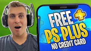 How to get FREE PS Plus 6 Month Code 🔥 (NO Credit Card) (NO Trial)