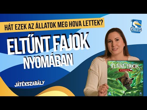 Eltűnt fajok nyomában játékszabály - Gémklub